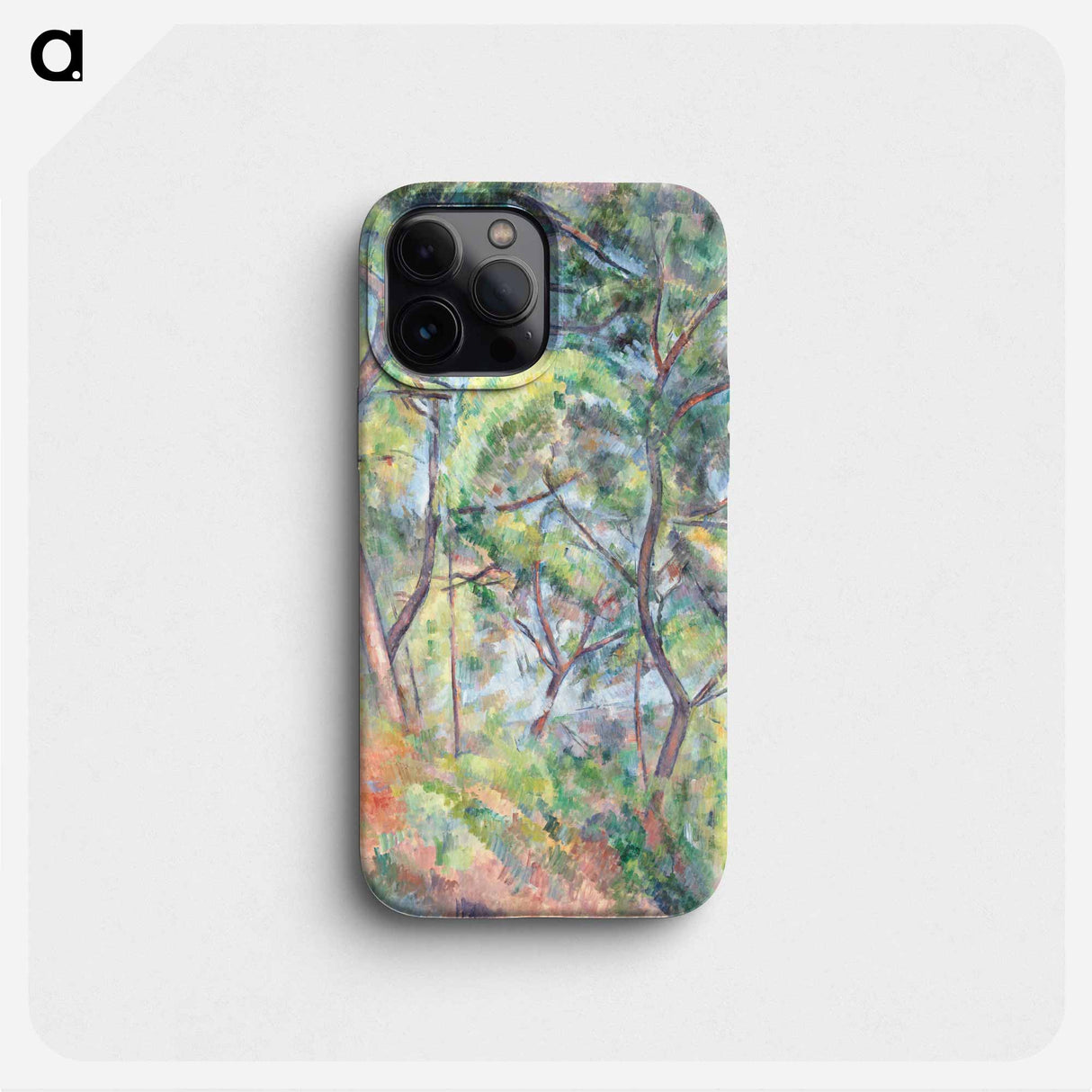 Sous-Bois - Paul Cezanne Phone Case.