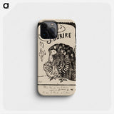 Le sourire: Journal méchant - ポール ゴーギャン Phone Case.