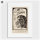 Le sourire: Journal méchant - ポール ゴーギャン Poster.