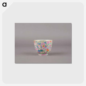 アートポストカード-One Hundred Flowers Cup
 - セントルイス美術館 Postcard.