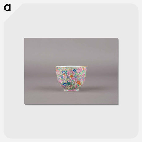 アートポストカード-One Hundred Flowers Cup
 - セントルイス美術館 Postcard.