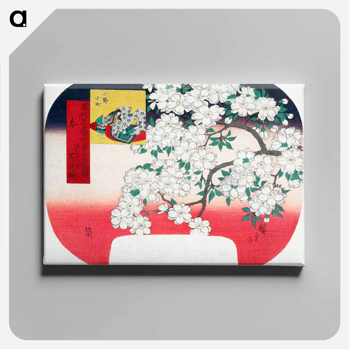 アートパネル-Japanese Cherry Blossom
 - 歌川 広重 Canvas.