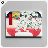 アートパネル-Japanese Cherry Blossom
 - 歌川 広重 Canvas.