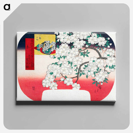 アートパネル-Japanese Cherry Blossom
 - 歌川 広重 Canvas.