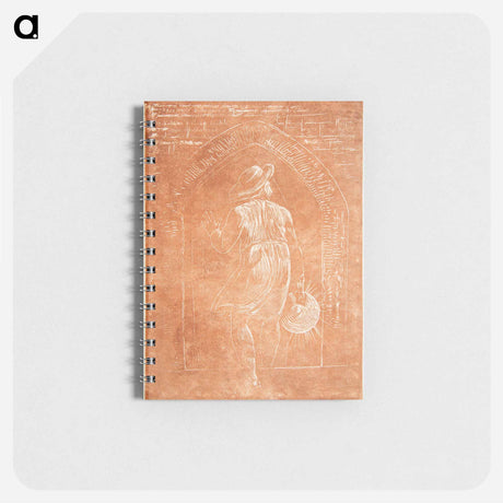 アートメモ帳-Frontispiece to Jerusalem, the Emanation of the Great Albion - ウィリアム ブレイク Memo.