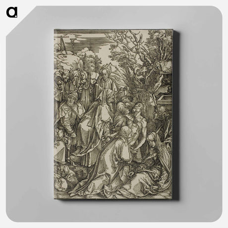 アートパネル-The Deposition - アルブレヒト デューラー Canvas.