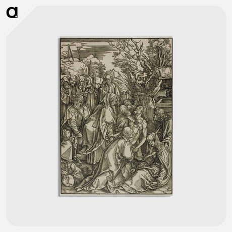 アートポストカード-The Deposition - アルブレヒト デューラー Postcard.