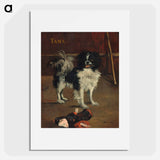 Tama, the Japanese Dog - Édouard Manet Poster.