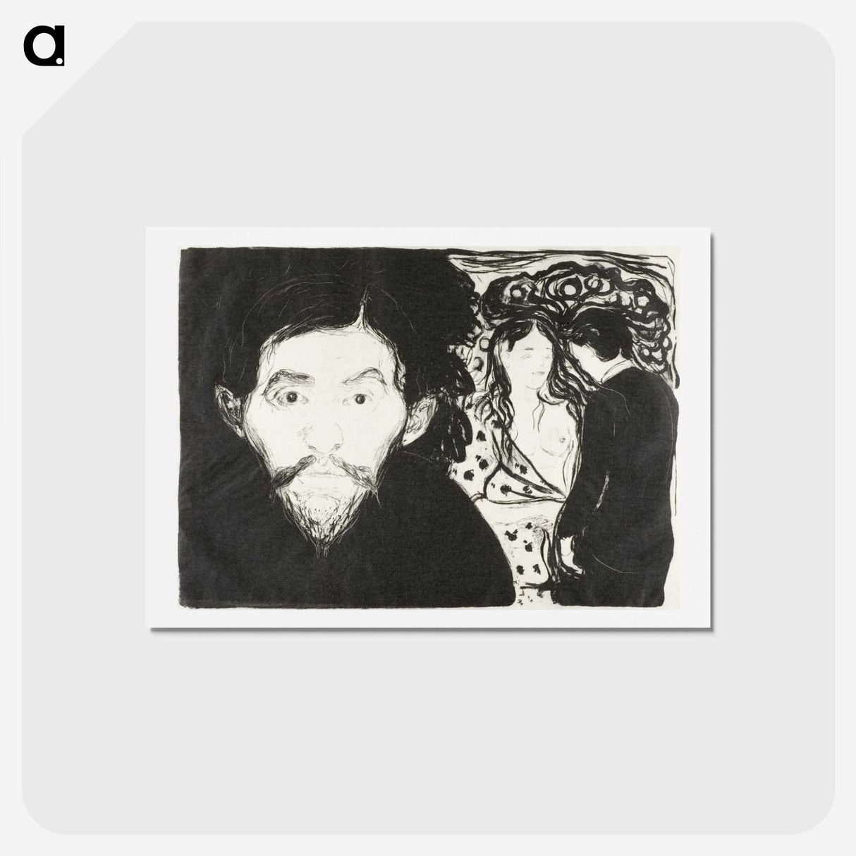2-29_Edvard-Munch_hagaki