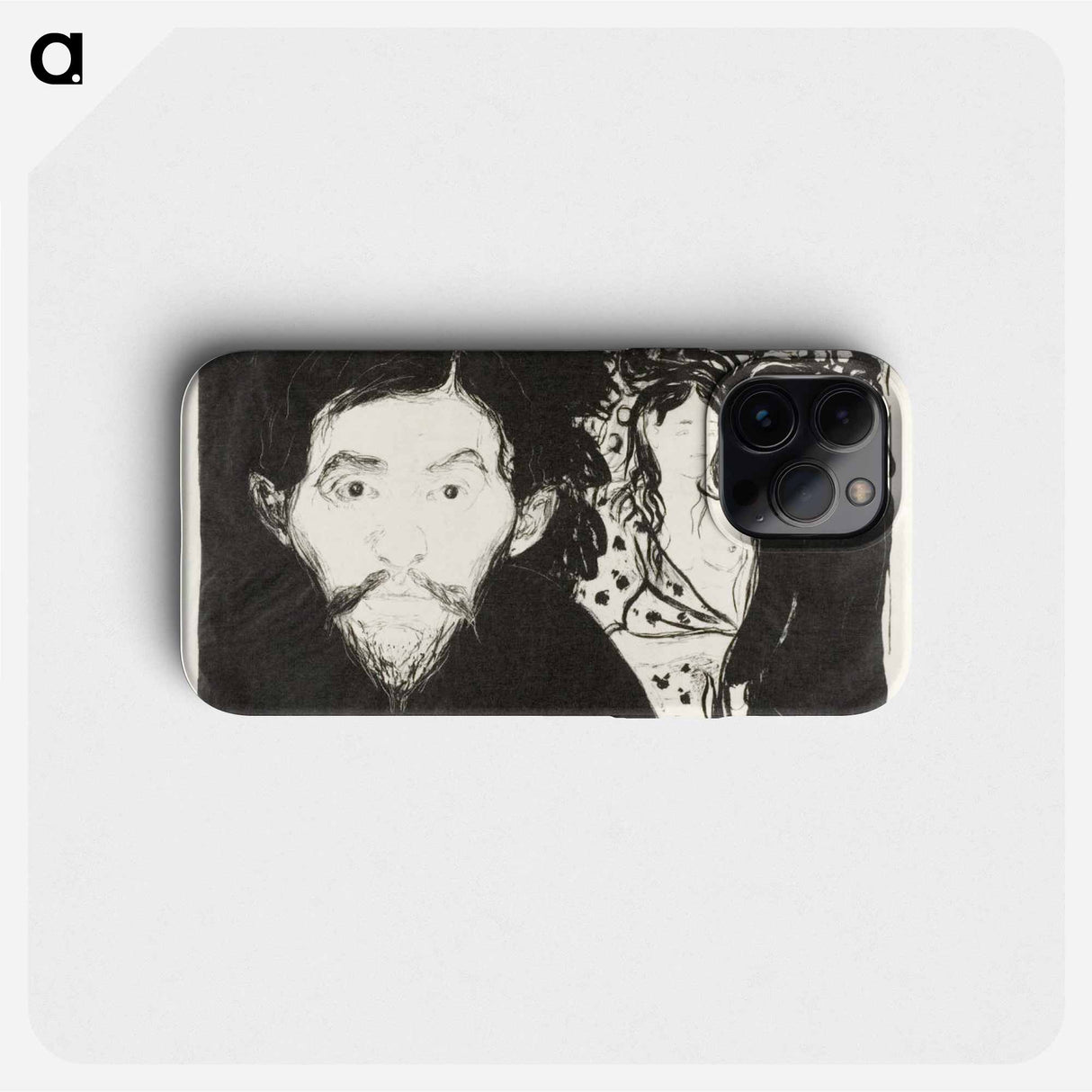 Jealousy I - Edvard Munch Phone Case.