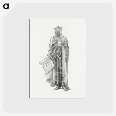 アートポストカード-Robert the Bruce - エドワード バーン ジョーンズ Postcard.