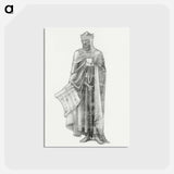 アートポストカード-Robert the Bruce - エドワード バーン ジョーンズ Postcard.