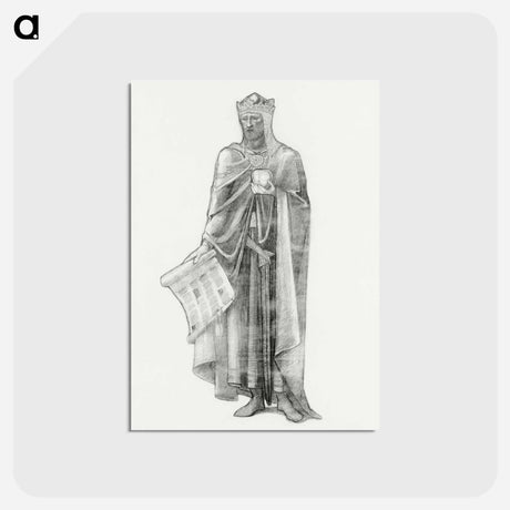 アートポストカード-Robert the Bruce - エドワード バーン ジョーンズ Postcard.