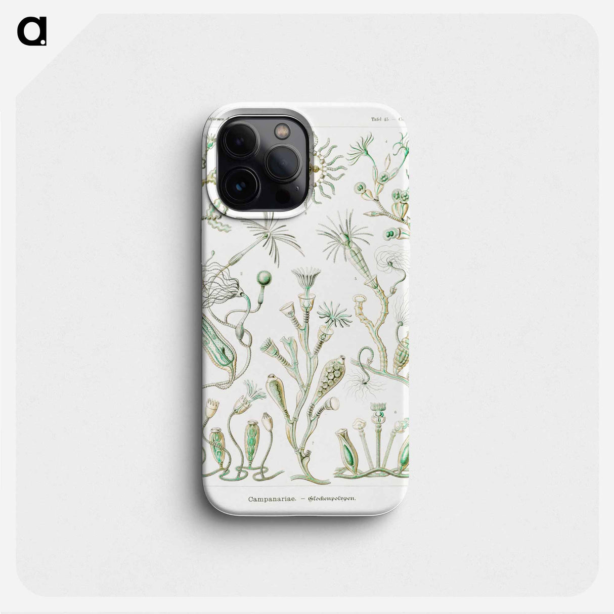Campanariae–Glockenpolypen - エルンスト ヘッケル Phone Case.