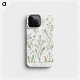 Campanariae–Glockenpolypen - エルンスト ヘッケル Phone Case.