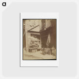 アートポストカード-Brocanteur, Un Coin de la Rue Beaubourg
 - ウジェーヌ アジェ Postcard.