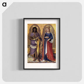 アートポスター-Perugia Altarpiece (right panel) - フラ アンジェリコ Poster.