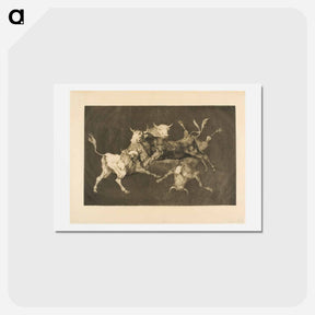 アートポストカード-Fool’s Folly - フランシスコ デ ゴヤ Postcard.