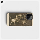 Fool's Folly - Francisco de Goya Phone Case.