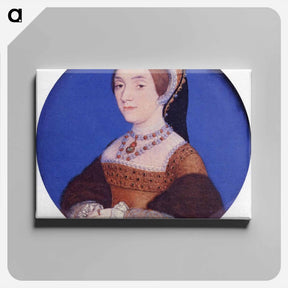 アートパネル-Portrait of an Unknown Lady - ハンス ホルバイン Canvas.