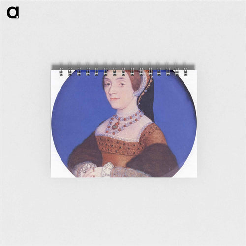 Portrait of an Unknown Lady - ハンス ホルバイン Memo.