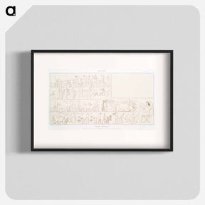 アートポスター-Agricultural Work
 - エジプト美術史 Poster.