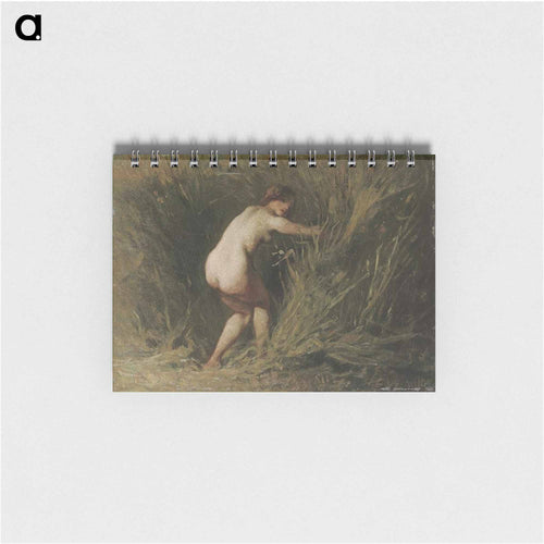 Nymph in the reeds - ジャン フランソワ ミレー Memo.