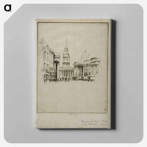 アートパネル-Classic London, St. Martin's-in-the-Fields
 - ジョセフ ペネル Canvas.
