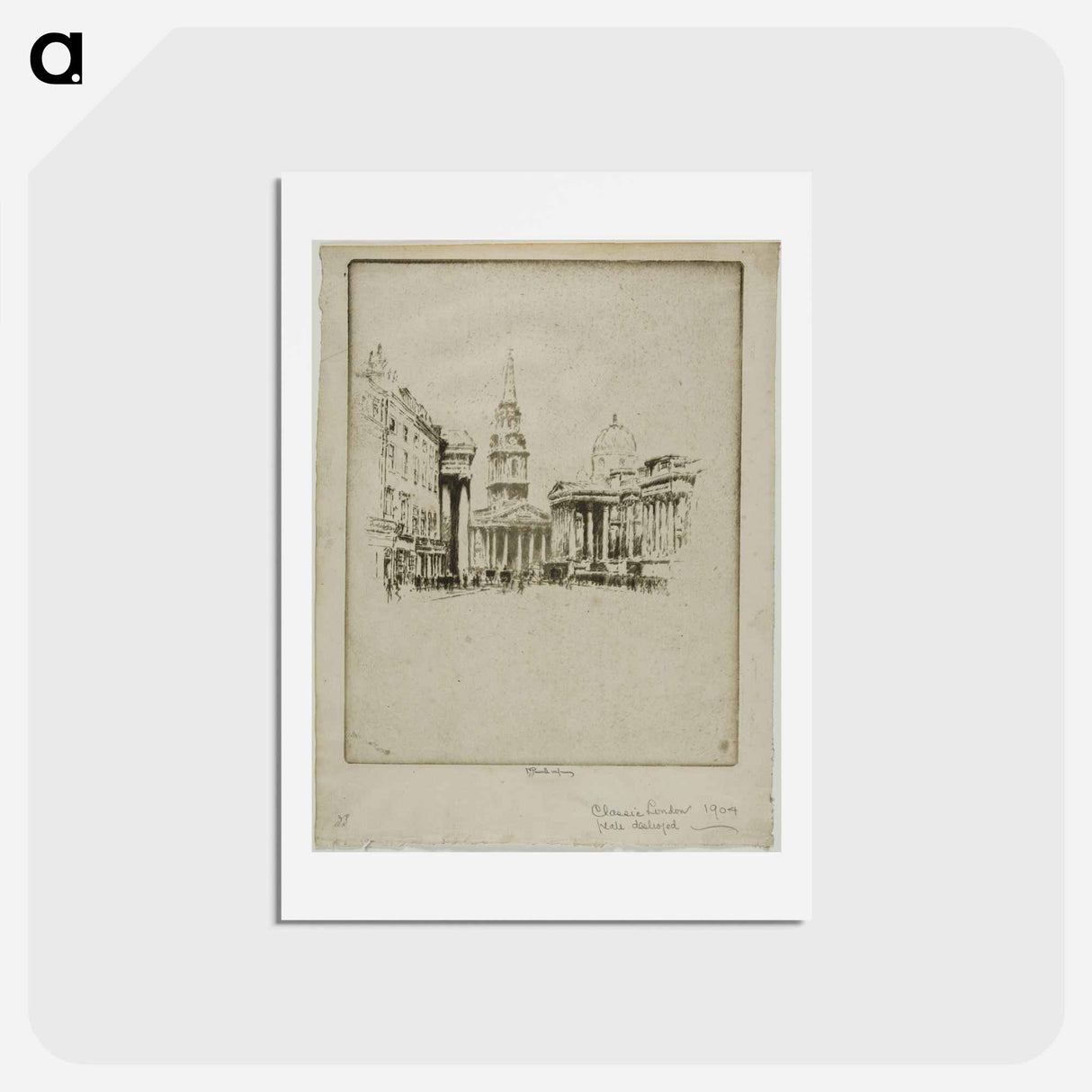 Classic London, St. Martin's-in-the-Fields
 - ジョセフ ペネル Postcard.