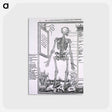 アートポストカード-Anatomy of a Skeleton
 - 国立医学図書館 Postcard.