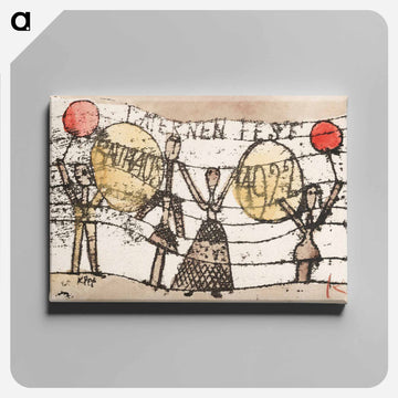 Postcard: Paul Klee to Katherine Dreier, Paris
 - パウル クレー Canvas.