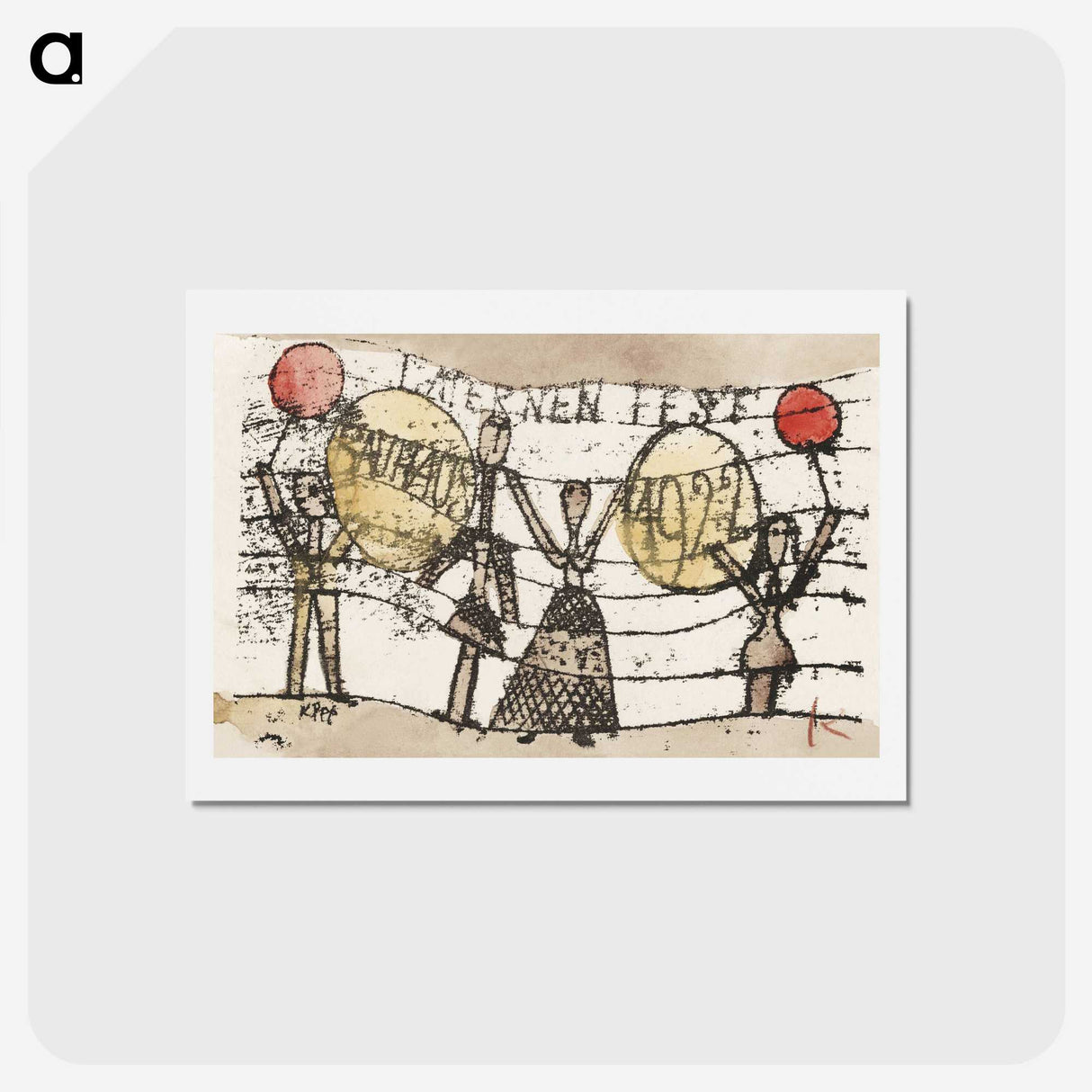 2-29_Paul-Klee_hagaki