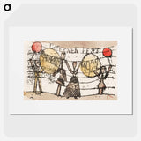 Postcard: Paul Klee to Katherine Dreier, Paris
 - パウル クレー Poster.