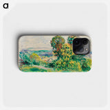 Landscape - Pierre Auguste Renoir Phone Case.