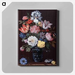 アートパネル-Floral Still Life with Shells
 - セントルイス美術館 Canvas.
