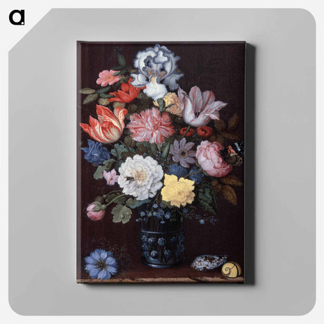 アートパネル-Floral Still Life with Shells
 - セントルイス美術館 Canvas.