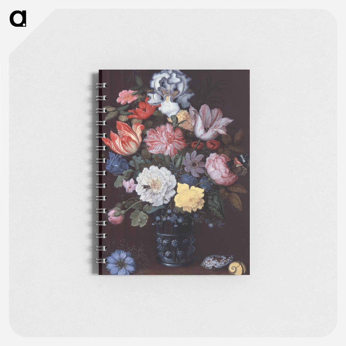アートメモ帳-Floral Still Life with Shells
 - セントルイス美術館 Memo.