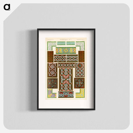アートポスター-Grammar of Ornament Illustration
 - 装飾の文法 Poster.