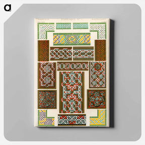 アートパネル-Grammar of Ornament Illustration
 - 装飾の文法 Canvas.