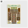 アートポストカード-Grammar of Ornament Illustration
 - 装飾の文法 Postcard.