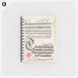 アートメモ帳-Cuckoo Flower from Mira Calligraphiae Monumenta or The Model Book of Calligraphy
 - 書道のお手本 Memo.