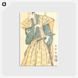 アートポストカード-Bandō Hikosaburō III as Godai Saburō Chikatada - 東洲斎 写楽 Postcard.
