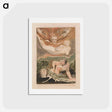 アートポストカード-The First Book of Urizen, Plate 4 - ウィリアム ブレイク Postcard.