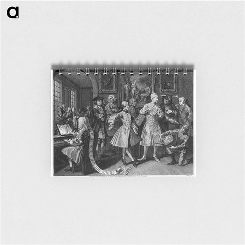 Surrounded by Artists and Professors - ウィリアム ホガース Memo.