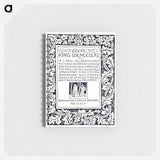 William Morris Manuscripts: Good King Wenceslas - ウィリアム モリス Memo.