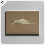 アートパネル-Nude Woman on Her Side
 - イェール大学アートギャラリー Canvas.