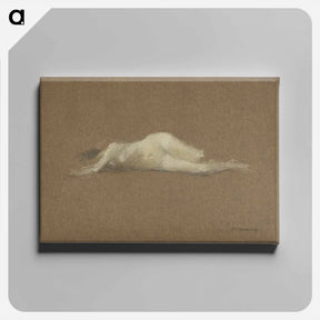 アートパネル-Nude Woman on Her Side
 - イェール大学アートギャラリー Canvas.