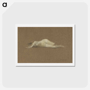 アートポストカード-Nude Woman on Her Side
 - イェール大学アートギャラリー Postcard.