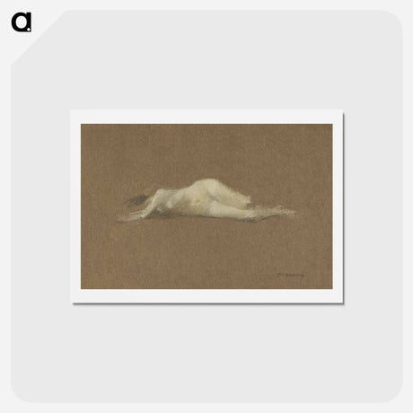 アートポストカード-Nude Woman on Her Side
 - イェール大学アートギャラリー Postcard.