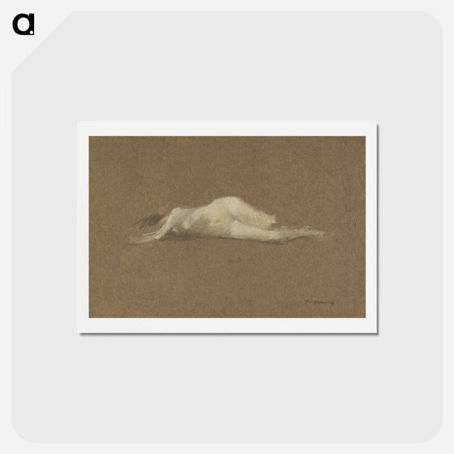 アートポストカード-Nude Woman on Her Side
 - イェール大学アートギャラリー Postcard.